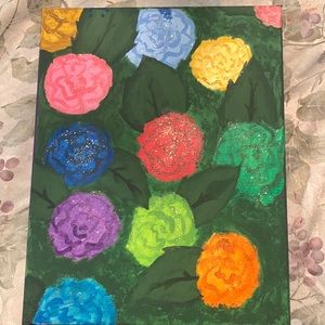 Great gift! ❤️Beautiful handmade canvas art